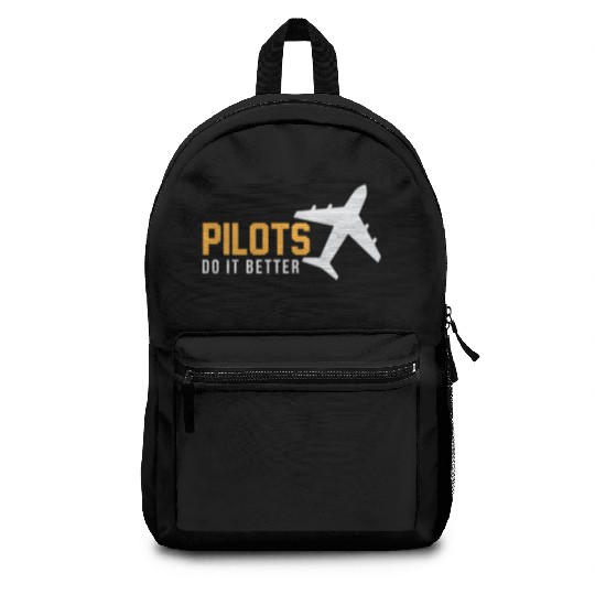 Pilots Do It Better Backpacks