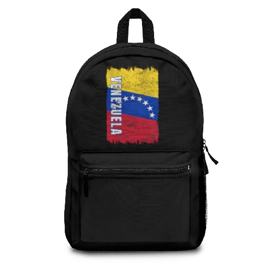 Venezuela vintage flag Backpacks