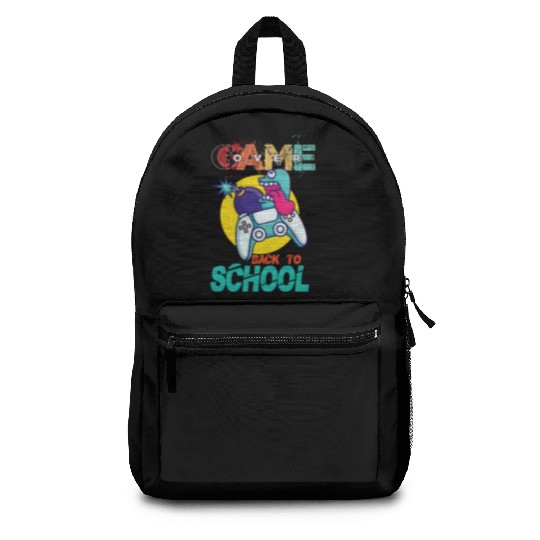 Back to School Funny Game Over Teacher Student Backpacks
