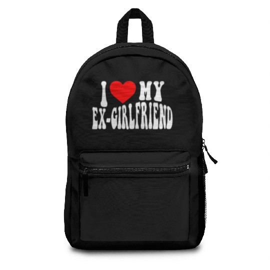 I Love My Ex Girlfriend stroke Backpacks