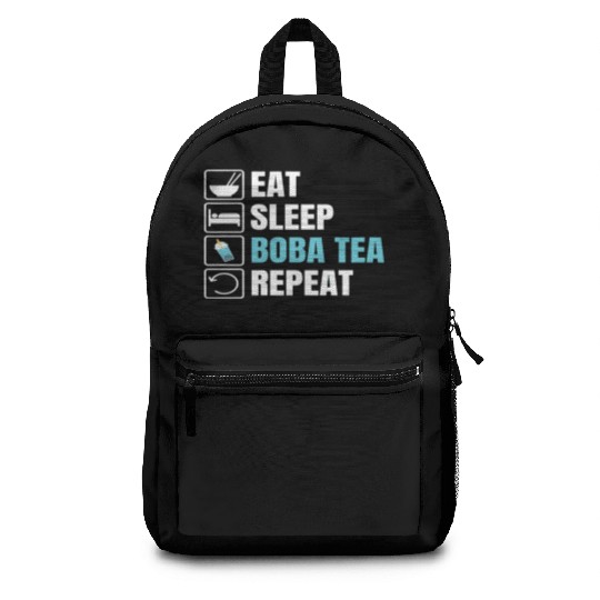 Bubble Tea Inspired Design For A Boba Tea Lover Backpacks