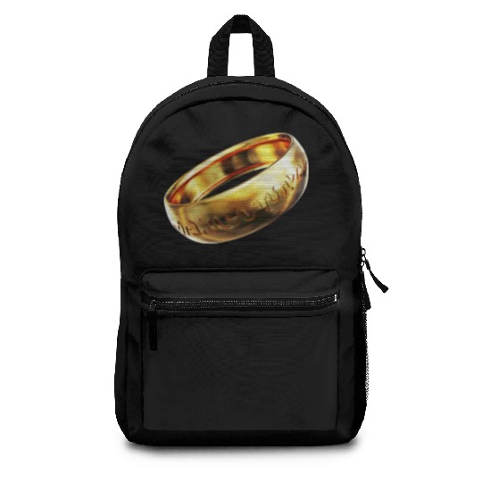 Mystical Gold Ring Backpacks