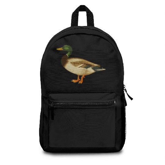 Mallard Duck Cute Duck Wild Duck Lover Backpacks