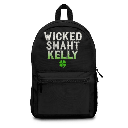 Wicked Smaht Kelly Clan Boston Irish Slang Backpacks