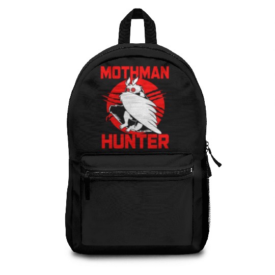 Cryptozoologist Cryptid Folklore Funny Mothman Backpacks