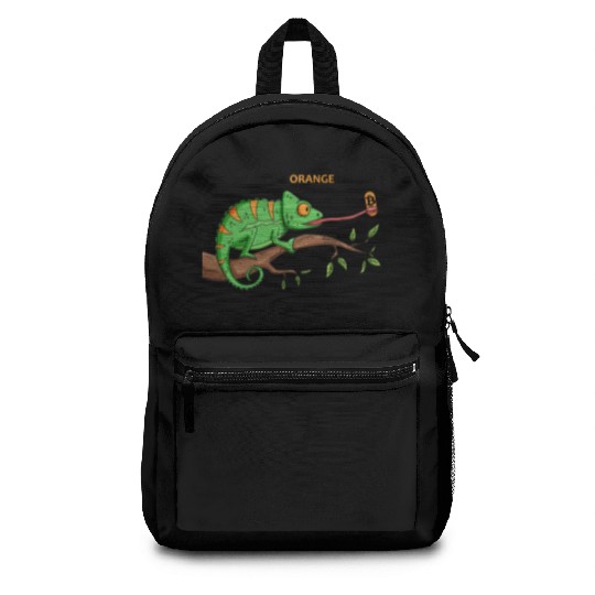 Bitcoin Chameleon BTC logo Crypto lover Hodl Backpacks