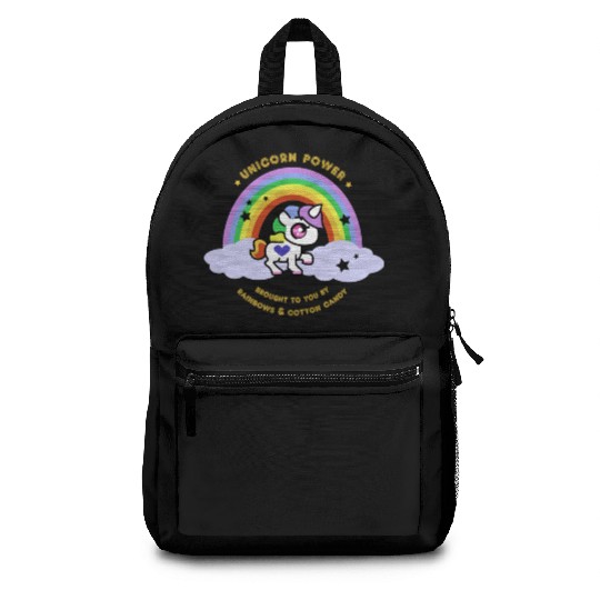 Unicorn Power by Rainbows and Cotton Candy Backpacks