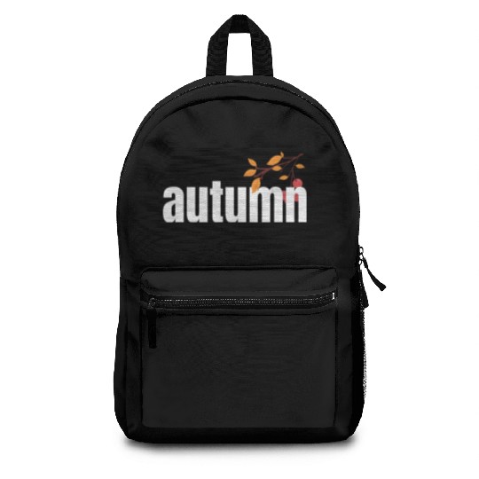 Autumn Tree Orange Fall Leaves The Season Backpacks