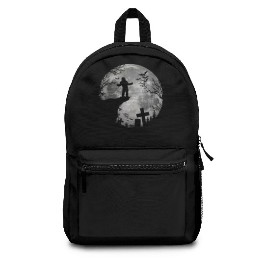 Halloween Werewolf Witchs Full Moon trick or treat Backpacks