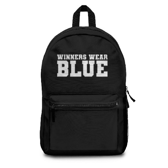 High School Musical EJ Winners Wear Blue Tank Backpacks