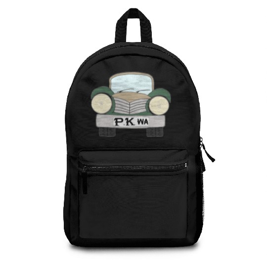 Old Car Khaki Afrikaans PK wa Backpacks