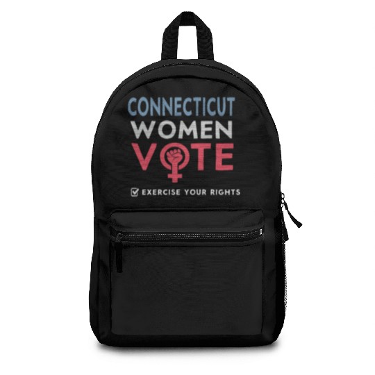 Connecticut Women Vote Voter 2022 Election Backpacks
