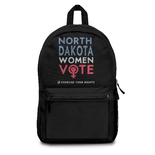 North Dakota Women Vote Voter 2022 Election Backpacks