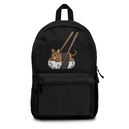 Abyssinian Cat Nigiri Sushi Backpacks