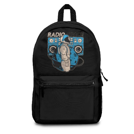 Astronomy Stars Music Lover Radio Space Universe Backpacks