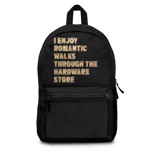 Funny Dad Handyman Hardware Store Tools Novelty Backpacks