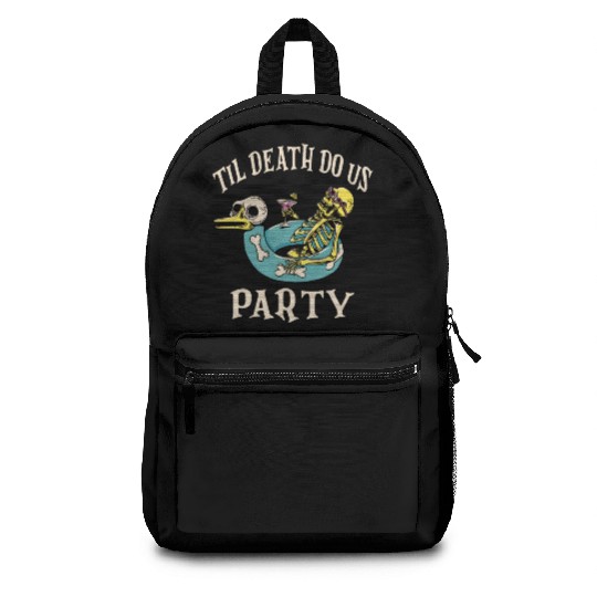 Til Death Do Us Party Bridal Bachelorette Matching Backpacks