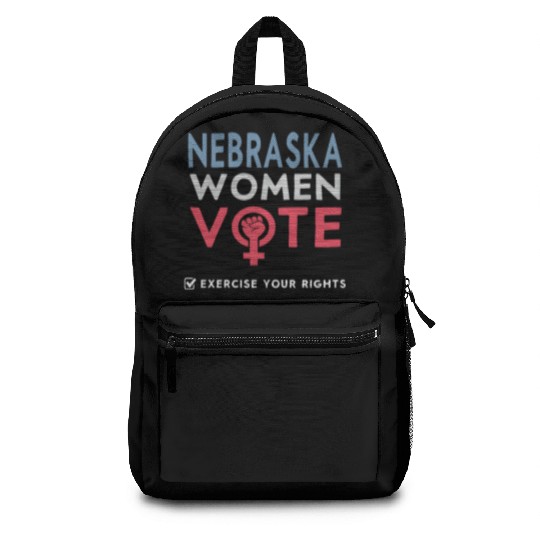 Nebraska Women Vote Voter 2022 Election Feminist Backpacks
