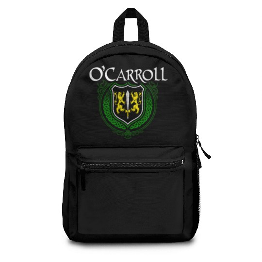 O'Carroll Family Irish Coat of Arms Clan Crest Backpacks