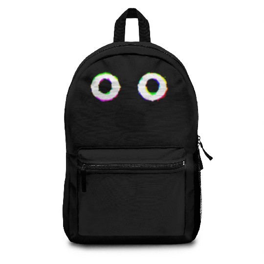 Glitch Ghost Face Backpacks
