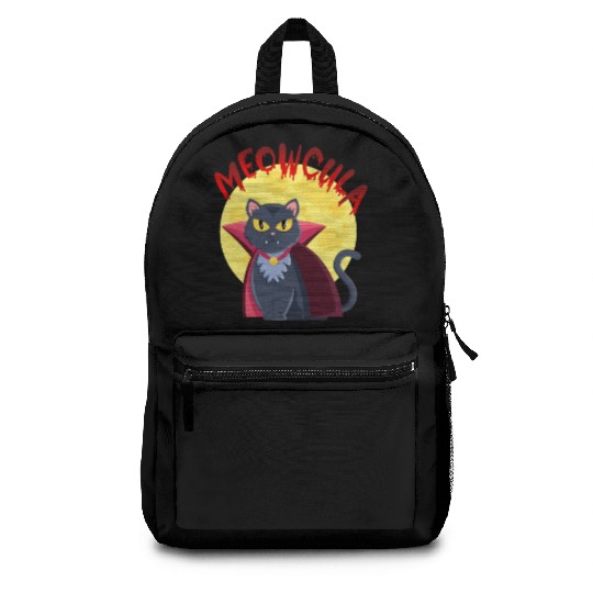 Meowcula | Cat Lover Gift | Halloween Gift | Cat Backpacks