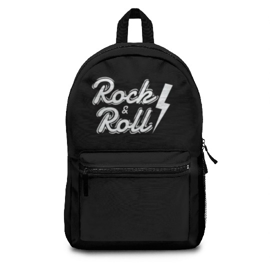 Rock & Roll Music Style Genre Guitar Rock Band Backpacks