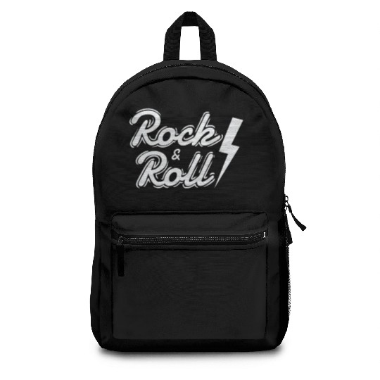 Rock & Roll Music Style Genre Guitar Rock Band Backpacks