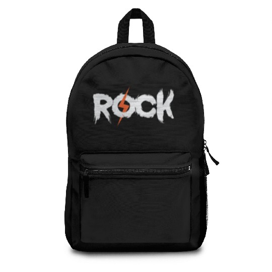 Rock Music Style Genre Guitar Rock Band Backpacks