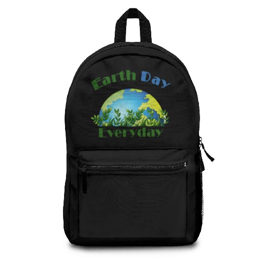 Earth Day Everyday Planet Earth Backpacks