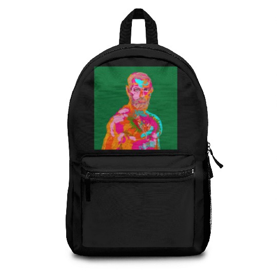 Conor McGregor abstract painting Backpacks