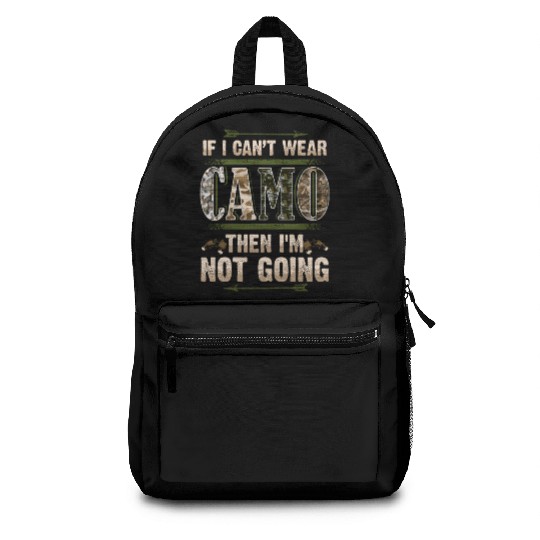 Funny Hunting Camo Hunters Buck Deer Country Redne Backpacks