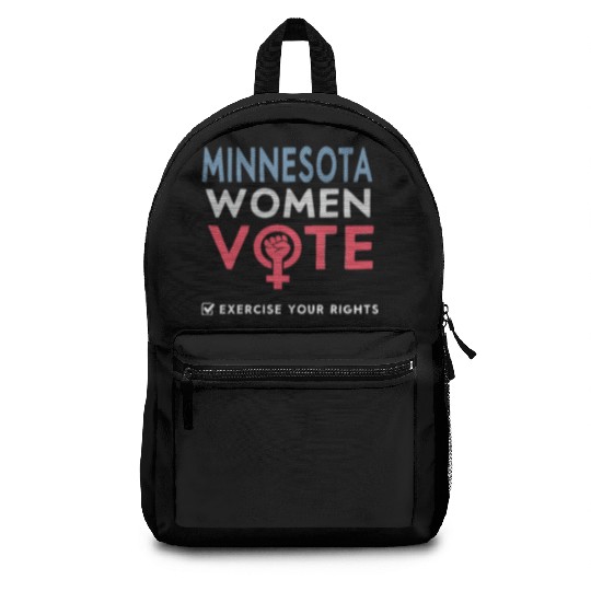 Minnesota Women Vote Voter 2022 Election Feminist Backpacks