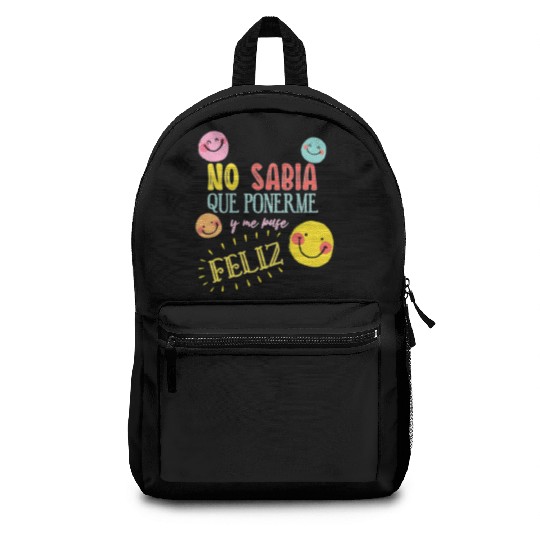Funny Spanish Teacher Maestra Backpacks
