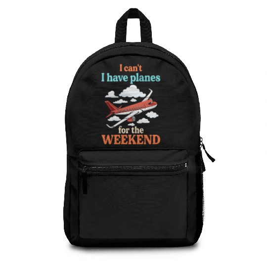 Airline Pilot Aviation Themed Pun For a Corporate Backpacks