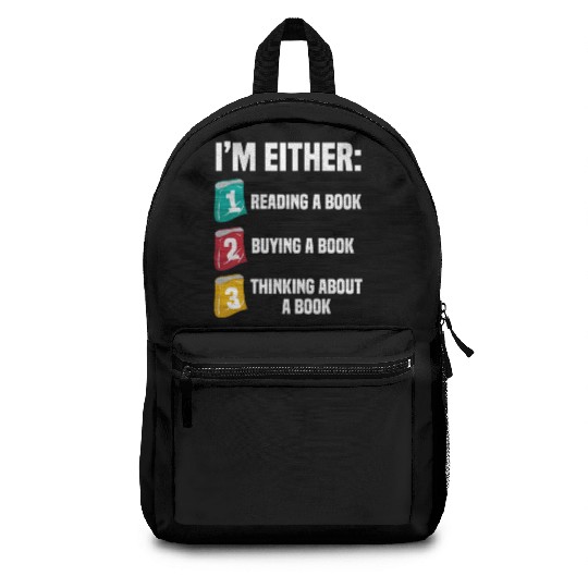 Reading Lover Gift Book Nerd Backpacks