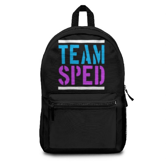 Special Education Teacher Team Sped Backpacks