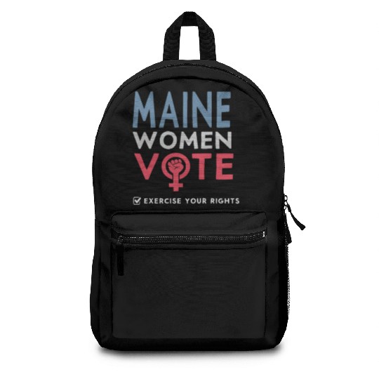 Maine Women Vote Voter 2022 Election Feminist Backpacks