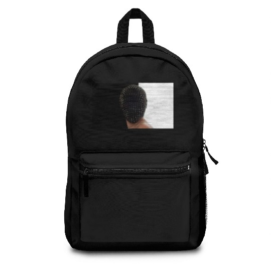 Black and white mask Backpacks