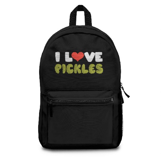 I Love Pickles Backpacks