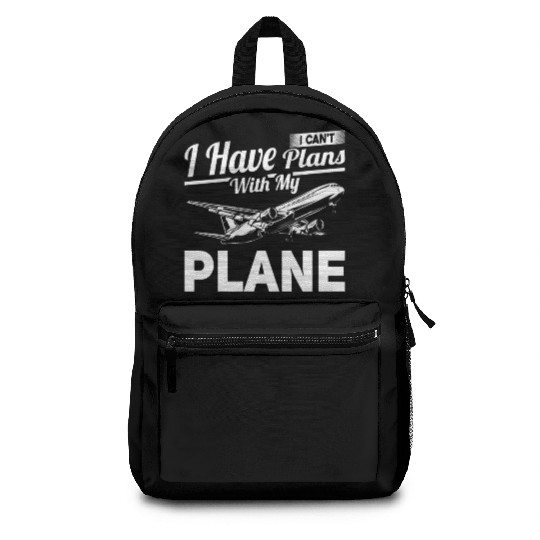 Airline Pilot Pun Aircraft Pilot Aeroplane Backpacks