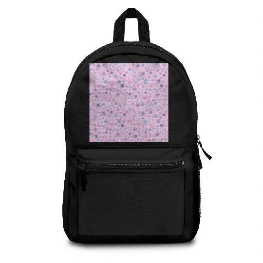 Snowflakes Pattern Colorful Backpacks
