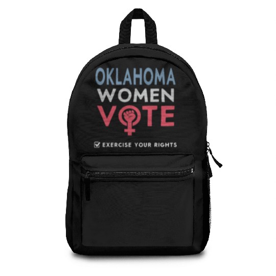 Oklahoma Women Vote Voter 2022 Election Feminist Backpacks