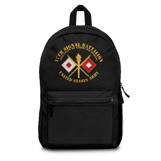 Army 17th Signal Battalion Branch USA Backpacks