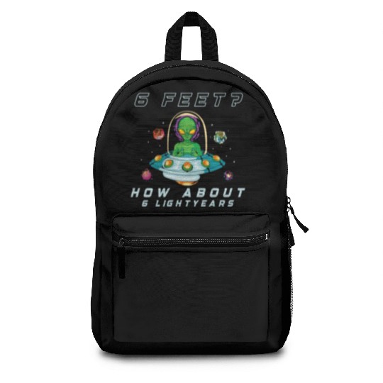 Alien Extraterrestrial Area 51 UFO Space Geek Gift Backpacks