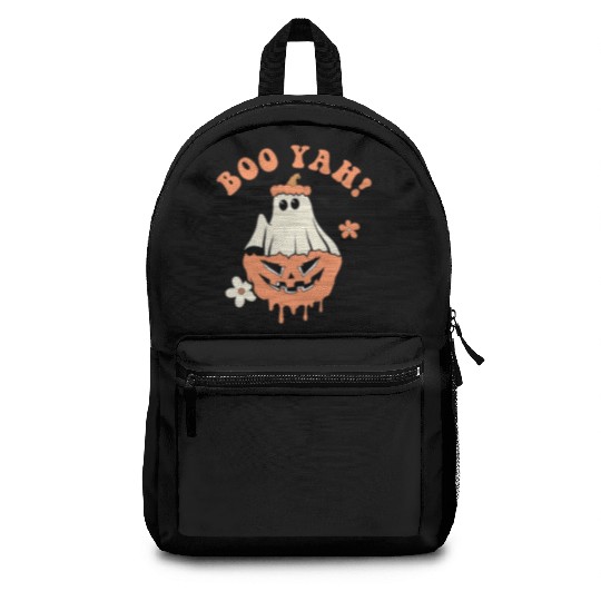 Halloween Trick Or Treat Spooky Season Boo Yah Backpacks