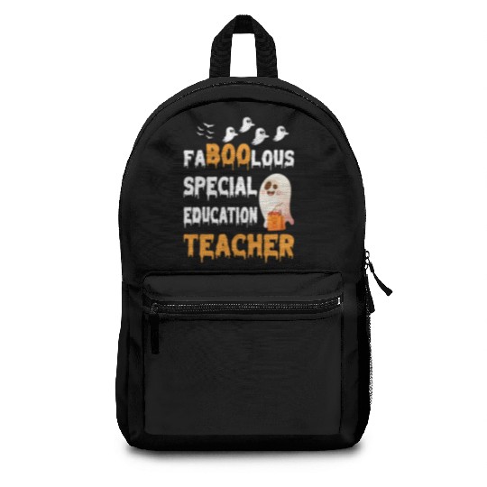 Faboolous Special Education Teacher-Halloween Backpacks