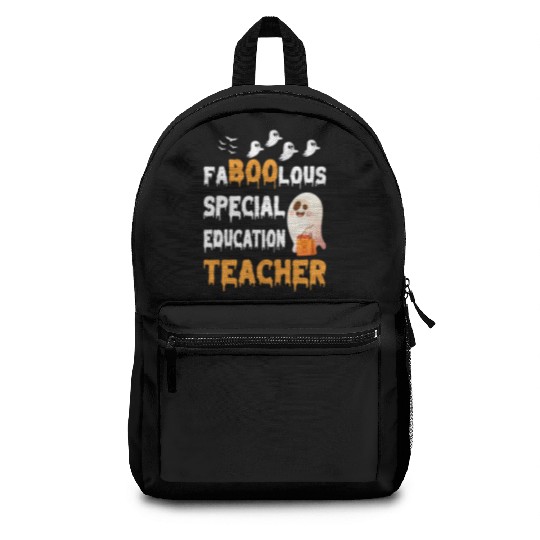 Faboolous Special Education Teacher-Halloween Backpacks