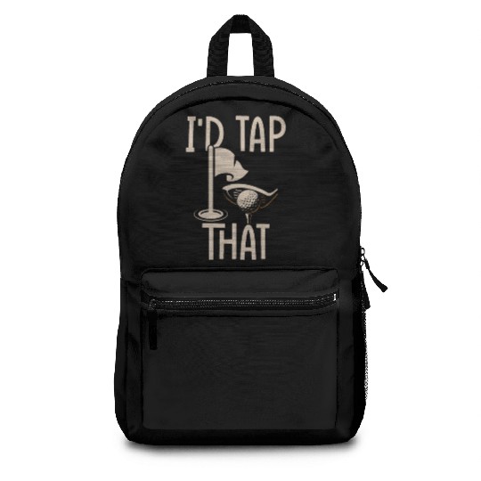 Funny Goofy Mini Golf Quotes Putt Putt Legend Backpacks