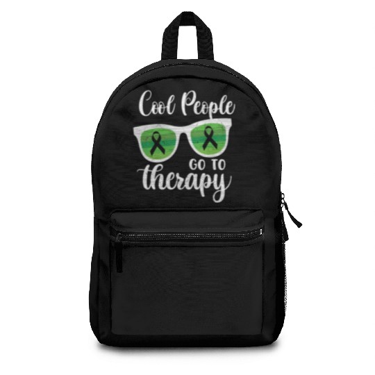 Fight Like A Boss Mental Health Awareness Backpacks