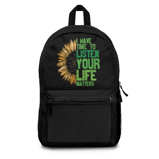 You Matter Motivational Sayings Backpacks